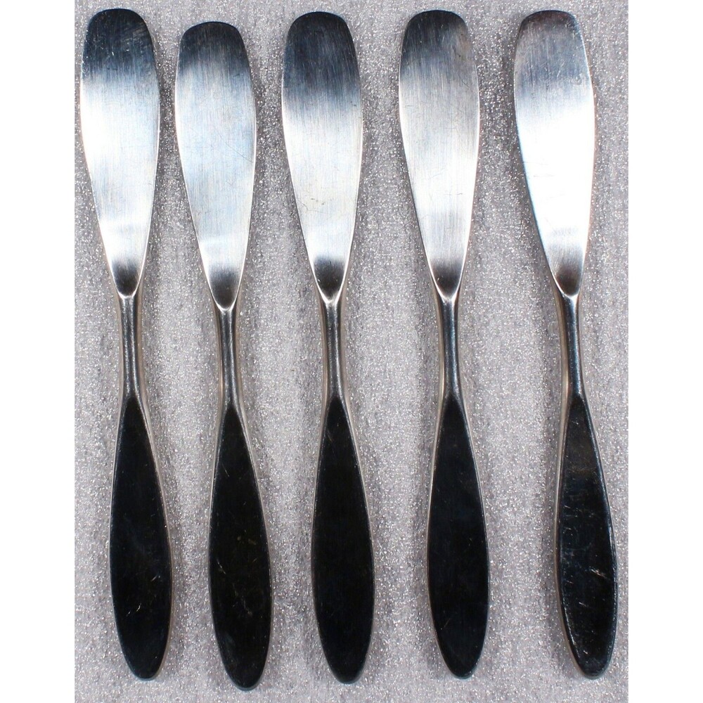 WMF Cromargan Edinburgh Festival Butter Spreader Knives Set of 5 Japan Stainless